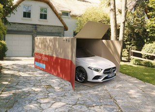 Autokauf in Quarantänezeiten - Mercedes liefert nach Hause