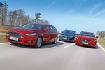 Ford Mondeo, Mazda 6, Opel Insignia Sports Tourer: VW Passat-Verfol...