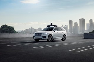 Robotertaxi von Volvo und Uber - Neue Generation für autonome Fahrd...