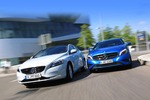 Mercedes A 180 und Volvo V40 T2 im Fahrbericht: Edle und starke Kom...