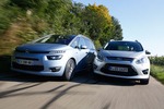Fahrbericht Citroën C4 Grand Picasso und Ford Grand C-Max: Familien...