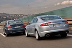 BMW 525d vs Jaguar XF 2.7D: Lord-Schritt