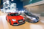 Mercedes A 45 AMG und Audi TT RS Plus im Vergleich: Kompaktsportler...