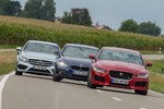 BMW 340i vs. Jaguar XE S vs. Mercedes C 400 4Matic: Kräftige Mittel...