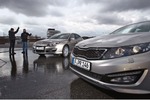 Kia Optima und Renault Laguna: Aufstiegskandidat gegen Stammspieler