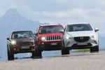 Jeep Renegade, Mazda CX-3, Mini Cooper Countryman: Schlägt der Mazd...