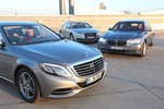 Mercedes S-Klasse gegen Audi A8 und BMW 7er: Deutsche Oberklasse im...