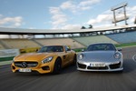 Mercedes-AMG GT S und Porsche 911 Turbo: Das Sportwagen-Duell des J...