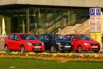 Dacia Sandero, Renault Clio, VW Polo