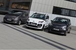 Kleine Vans im Fahrbericht: Toyota Verso-S gegen Citroen C3 Hyund...