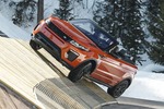 Range Rover Evoque Cabrio im Fahrbericht (2016): Offen über die Ski...