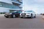 Audi A4 und Mercedes C 200: Sumoringer-Wucht gegen Schwebegefühl