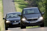 Golf Blue Motion vs. A 160 CDI