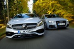 Audi RS 3 Sportback gegen Mercedes AMG A 45: Kompakt-Raketen im Ver...