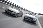 Audi RS 5 Cabriolet gegen BMW M4 Cabrio: Über 400 PS unter freiem H...