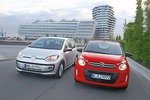 VW Up 1.0 Bluemotion / Citroën C1 Airscape VTi 82: Kleinstwagen im ...