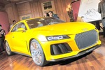 Der neue Sportwagen Audi-Quattro kommt auf Basis des A6