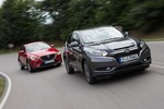 Honda HR-V gegen Mazda CX-3: Japanische Mini-SUV im Duell