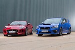 Jaguar F-Type R, Subaru WRX STi im Dauertest: Leere Autobahn und Sc...