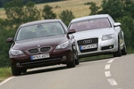 BMW 525i gegen Audi A6: Mittel-Asse