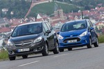 Ford B-Max 1.6 TDCi und Opel Meriva 1.6 CDTI: Klein im Wesen, groß ...