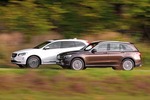 Mercedes GLC 250 d und Volvo XC60 D5 im Vergleich: Die Zeit nagt an...