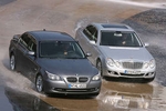 530i gegen E 350: Eil-Praktiker