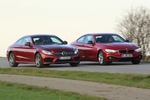 BMW 428i Coupé gegen Mercedes C 300 Coupé: Neues Mercedes C-Coupé i...
