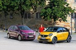 Peugeot 108 VTi 68 und Smart Forfour 1.0: Zwei neue Minicars im Ver...