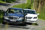 Lexus und Mercedes : Oberklasse-Limousinen auf der grünen Welle