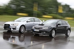 Lancer vs. Impreza: Rallye-Simulatoren