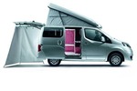 Caravan Salon 2012: Nissan NV200 Evalia als „Stadtindianer“