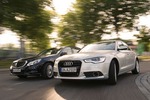 Audi A6 2.0 TDI Ultra vs. Mercedes E 220 Bluetec: Sparen auf hohem ...