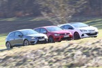 Opel Astra OPC, Seat Leon SC Cupra 280, VW Golf R: 3 Kompakte geben...
