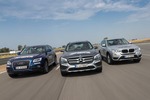 Audi Q5, BMW X3, Mercedes GLC: Der neue GLC im ersten Schlagabtausch