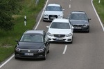 Audi A6 Avant, BMW 528i, Mercedes E 250, VW Passat: 4 Alleskönner i...