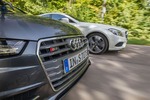 Mercedes CLS 500 4Matic gegen Audi S7 Sportback: Allrad-Coupés mit ...