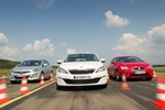 Hyundai i30 1.6, Peugeot 308 125 THP, Seat Leon 1.4 TSI: Gelungener...