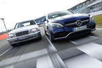 Mercedes-AMG C 63 S (2015) und Mercedes C 43 AMG: Erster AMG-V8-Tur...