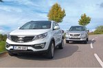 Kompakt-SUV: Unterwegs in Kia Sportage und Toyota RAV4