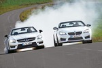 BMW M6 Cabrio gegen Mercedes SL 63 AMG: Open-Air-Turbos mit 575 und...