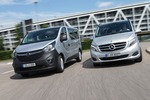 Mercedes V 220 d, Opel Vivaro Combi: Wenn die Familie Platz braucht
