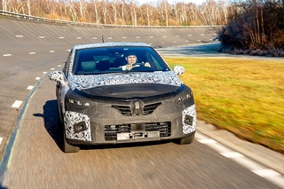 Erste Fahrt im Renault Clio V - Seitenwechsel