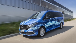 Mercedes EQV auf Erprobungstour - V-Klasse elektrisiert
