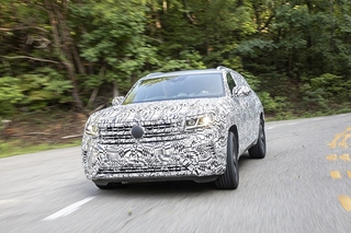 erste Fahrt im VW Atlas Cross Sport - Exportschlager