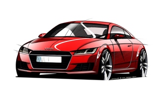 Audi TT - Sprungbereit mit bösem Blick