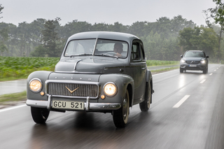 Volvo alt gegen neu - Medel-Svensson im Münsterland