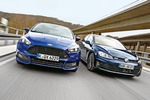 Ford Focus ST 2.0 TDCi gegen VW Golf GTD: Duell der kompakten Sport...