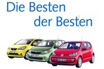 Seat Mii Ecofuel, Skoda Citigo CNG und VW eco up belegen bei der VC...