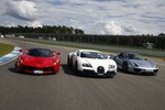 Veyron, LaFerrari und 918 Spyder im Vergleich: Gipfeltreffen mit 3....
